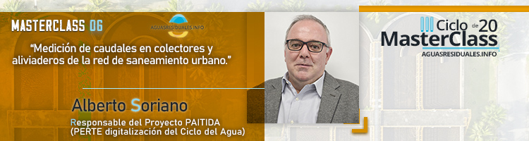 ¡Inscríbete ya! en la MasterClass 06 "Medición de caudales en colectores y aliviaderos de la red de saneamiento urbano"